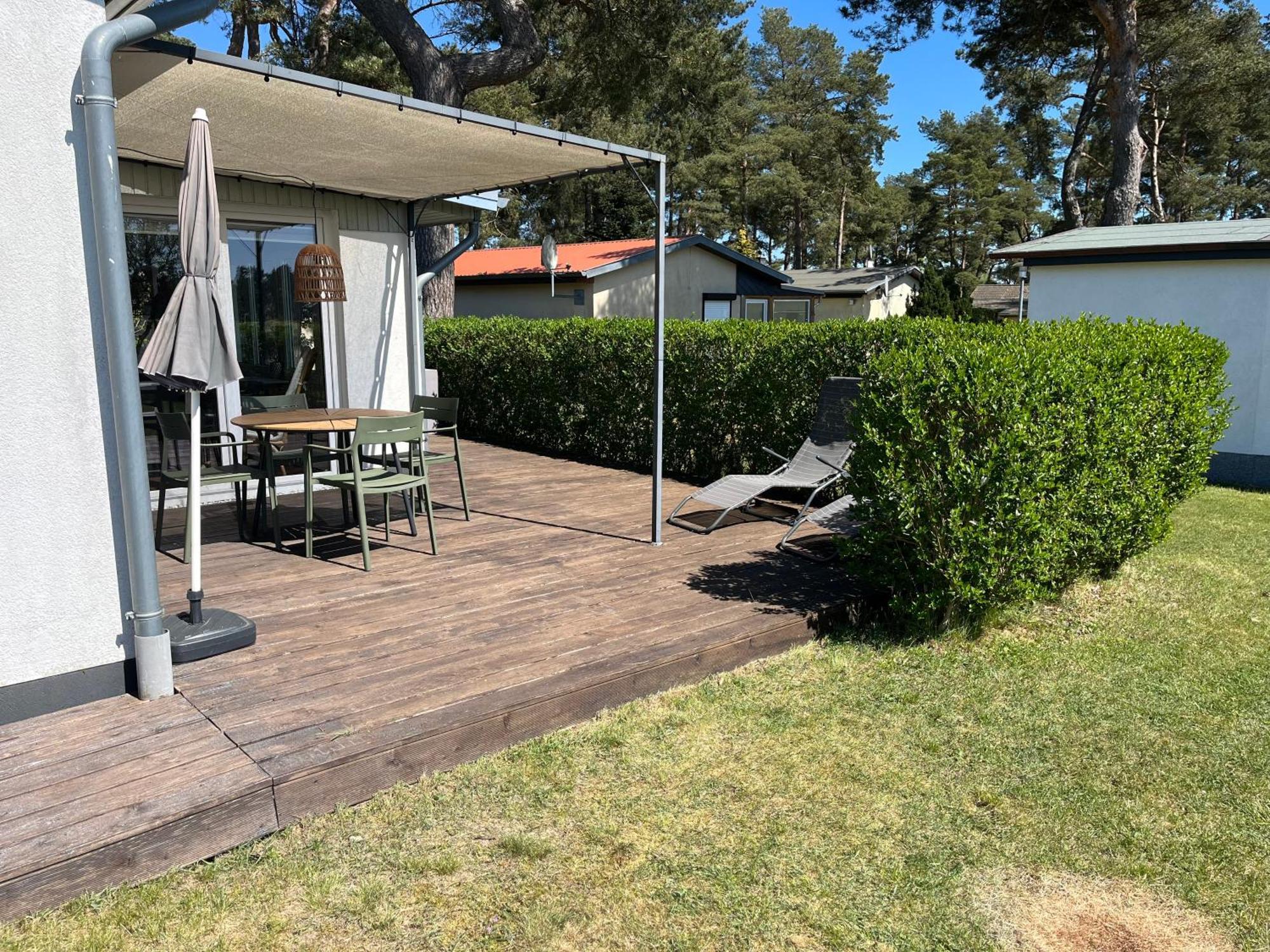 Ferienhaus Solken Mit Grosser Terrasse Und Kaminofen Plau am See Exteriör bild