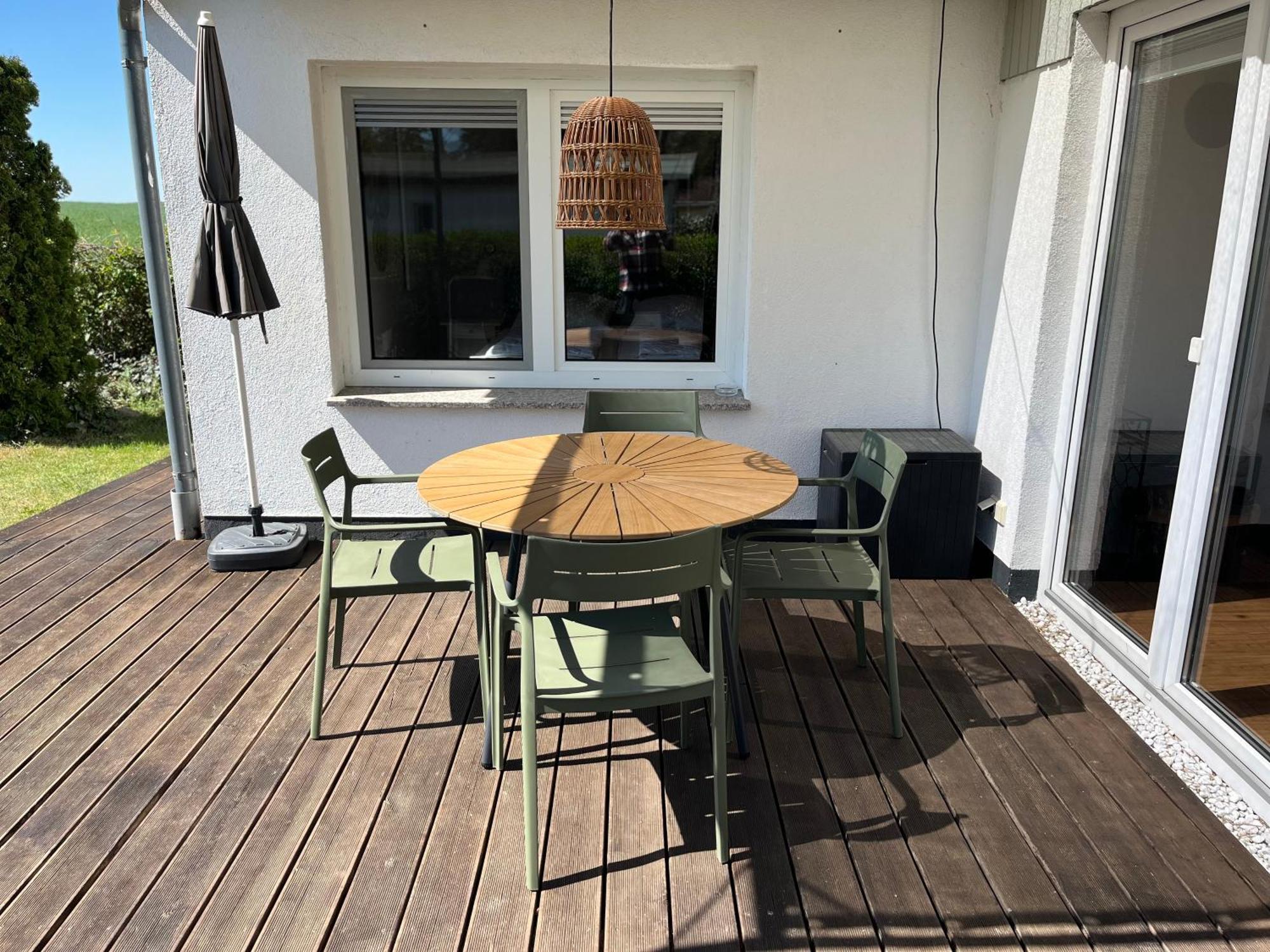Ferienhaus Solken Mit Grosser Terrasse Und Kaminofen Plau am See Exteriör bild